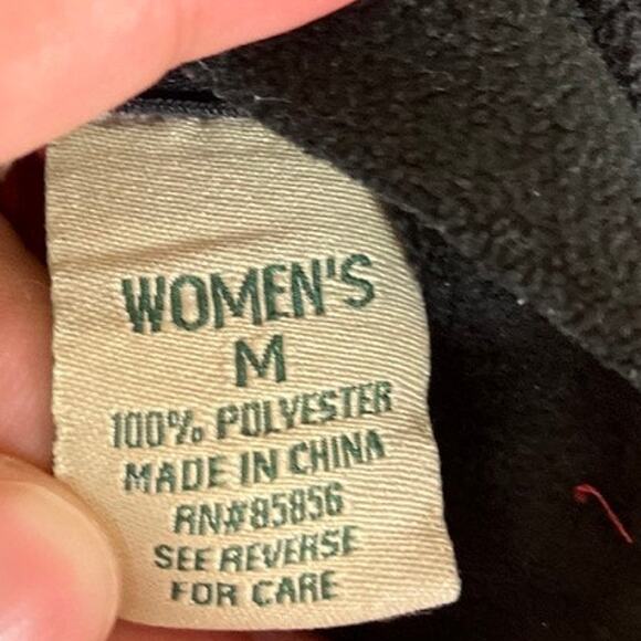 Gander Mtn Womens Vest Jacket Red Fleece Open Pockets Full Zip Stretch Medium - Picture 7 of 12